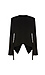 BCBGeneration Lace-Up-Tie Tuxedo Blazer Thumb 2