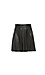 BCBGeneration Faux Leather A-Line Skirt Thumb 1