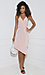 BCBGeneration Surplice Cocktail Dress Thumb 4