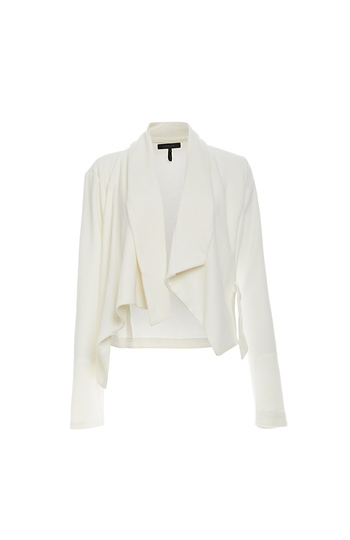 bobiBLACK Draped Front Buckle Blazer Slide 1