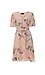 Surplice Floral Tie Waist Dress Thumb 1