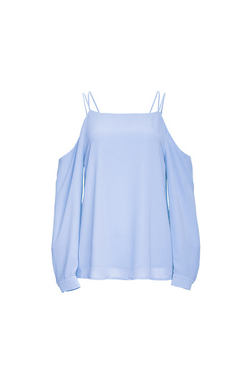 Nelly Cold Shoulder Strappy Top Slide 1