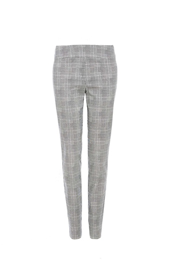 Marie Plaid Slim Leg Pant Slide 1