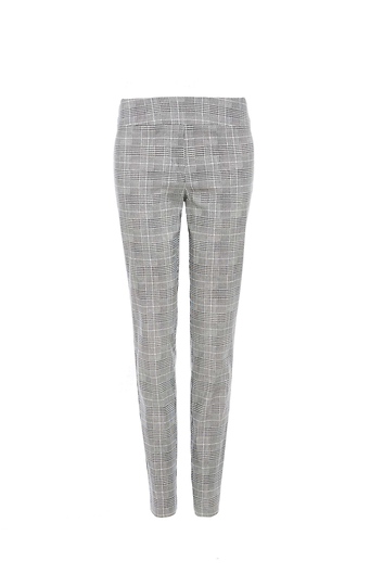 Marie Plaid Slim Leg Pant Slide 1