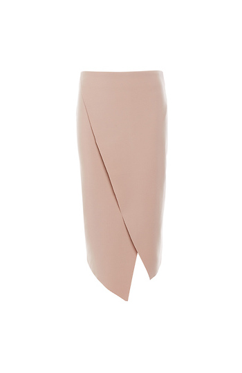 Finders Keepers Wrap Pencil Skirt Slide 1