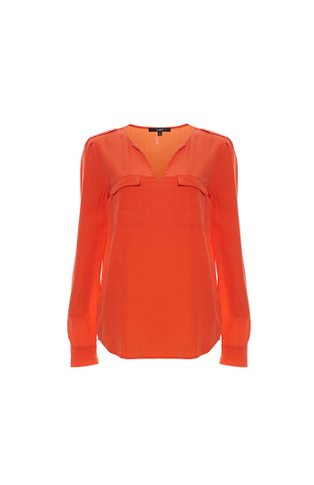 Tart Collections Split Neck Blouse Slide 1