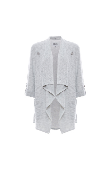 BB Dakota Drape Front Cardigan Slide 1