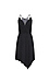 BCBGeneration Surplice Micro Dot Stripe Dress Thumb 1