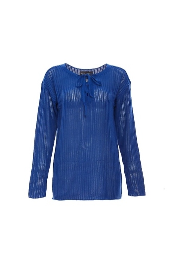 Michael Stars Lace-Up Sweater Slide 1