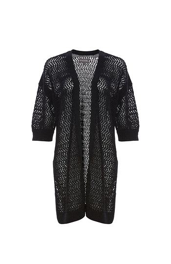 Michael Stars 3/4 Sleeve Cardigan Slide 1
