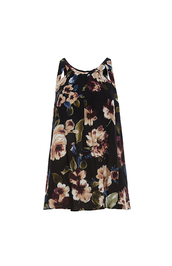 Floral Sleeveless Top Slide 1