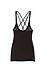 Chaser Gauzy Cotton Jersey Scoop Neck Strappy Back Tank Thumb 2