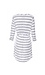 Chaser Cool Jersey Rolled Cuff Henley Dress Thumb 2