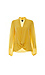 Front Knot Tie Long Sleeve Blouse Thumb 1
