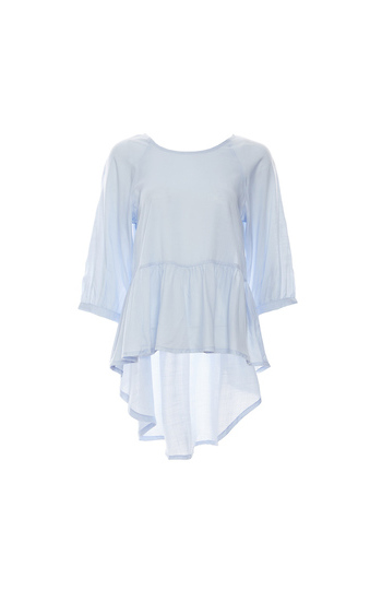 French Connection Loose Peplum Top Slide 1