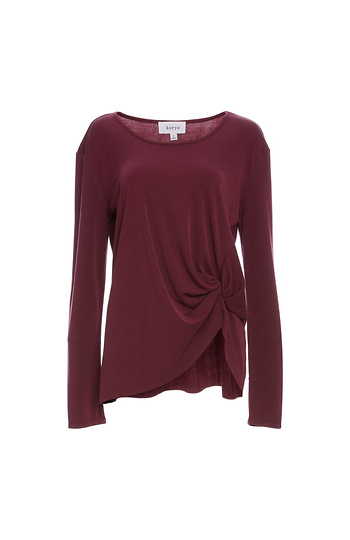 Annalise Side Knot Knit Top Slide 1