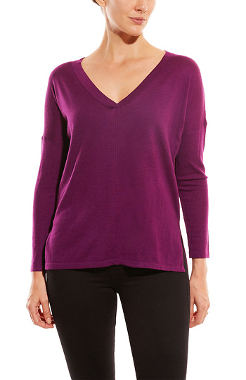 Madison V-Neck Top Slide 1