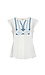 Mystree Embroidered Cap Sleeve Top Thumb 1