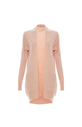 Noah Long Open Front Cardigan Slide 1