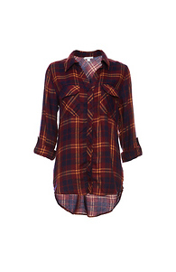 Button Up Two-Pocket Shirt Slide 1