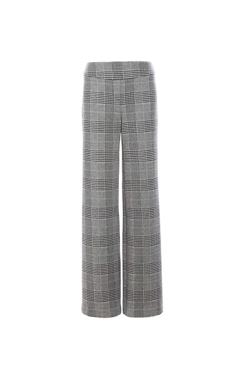 Martha Wide Leg Plaid Pant Slide 1