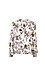 A.L.C. Neck Tie Print Top Thumb 1