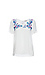 Skies Are Blue Embroidered Short Sleeve Top Thumb 1