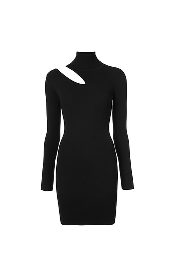 A.L.C. Cutout Turtle Neck Dress Slide 1