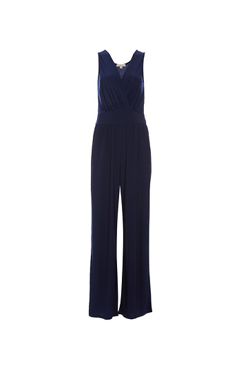 Elle Surplice Sleeveless Jumpsuit Slide 1