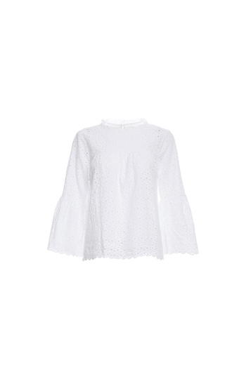 Velvet by Graham & Spencer Eyelet Top Slide 1