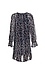 Velvet by Graham & Spencer Printed Chiffon Long Sleeve Dress Thumb 2