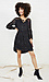Velvet by Graham & Spencer Lurex Chiffon Dress Thumb 1
