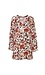 En Creme Long Sleeve Neck Tie Shift Dress Thumb 1