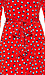 Leota Printed 3/4 Sleeve Wrap Dress Thumb 3