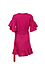 GOEN.J Ruffle-Trimmed Linen Wrap Dress Thumb 2