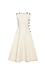 GOEN.J Button-Detailed Cotton Dress Thumb 1