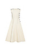GOEN.J Button-Detailed Cotton Dress Thumb 1