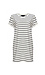 Striped T-Shirt Dress Thumb 1