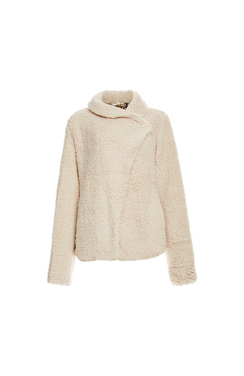 Mystree Open Front Teddy Cardigan Slide 1