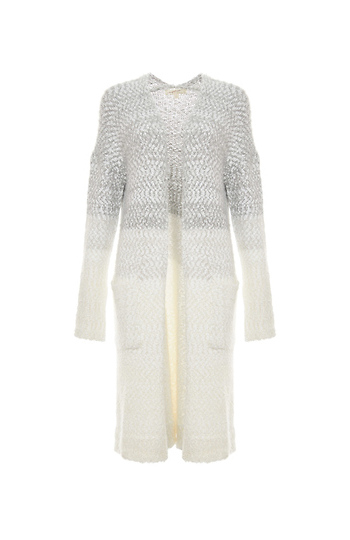 Mystree Ombre Cardigan w/ Pockets Slide 1