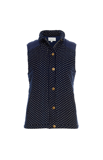 Skies Are Blue Polka Dot Vest Slide 1