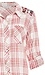 Skies Are Blue Embroidered Shoulders Plaid Shirt Thumb 3