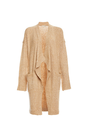 Mystree Drape Cardigan w/ Pockets Slide 1