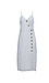 Sleeveless Button Front Midi Dress Thumb 1