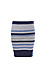 BCBGeneration Knitted Striped Skirt Thumb 1