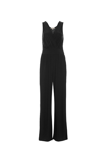Elle Surplice Sleeveless Jumpsuit Slide 1