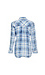 Raw Hem Button Up Plaid Shirt Thumb 2