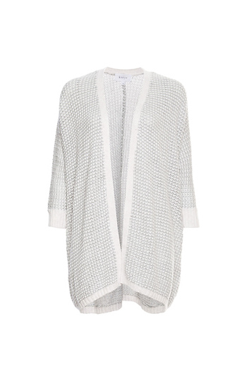 Dolman Sleeve Open Front Cardigan Slide 1