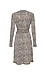 Long Sleeve Printed Wrap Dress Thumb 2