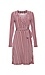 Long Sleeve Printed Wrap Dress Thumb 1